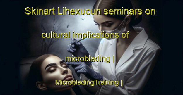 Skinart Lihexucun seminars on cultural implications of microblading | MicrobladingTraining | MicrobladingClasses | SkinartTraining-China